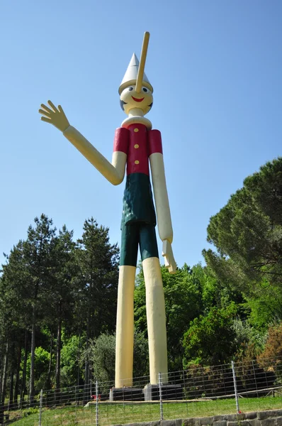 Pinokkió fából készült olasz marionett — Stock Fotó