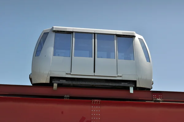 Minimetro, en automatiserad mover på järnväg. — Stockfoto