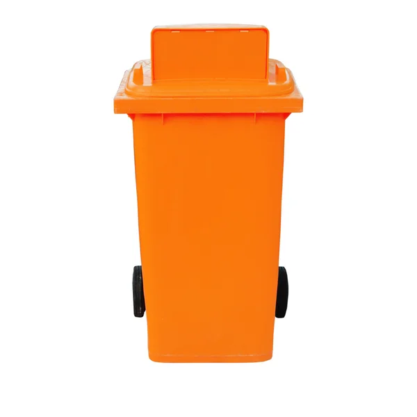 Оранжевый мусор — стоковое фото