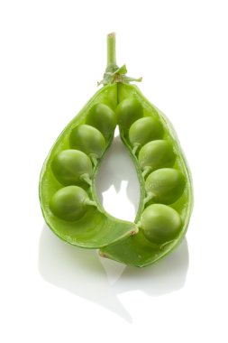 Green peas clipart