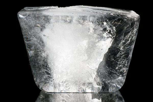 Cubo di ghiaccio — Foto Stock