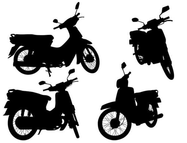 Motorroller — Stockvektor