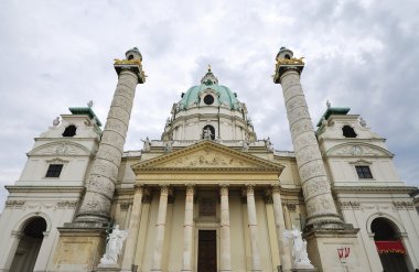 Karlskirche In Vienna clipart