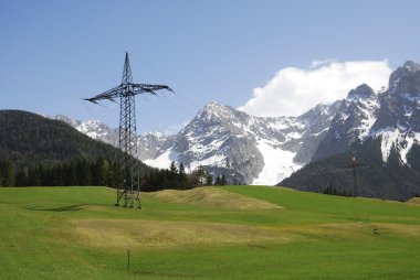 Karwendel'de Dağları