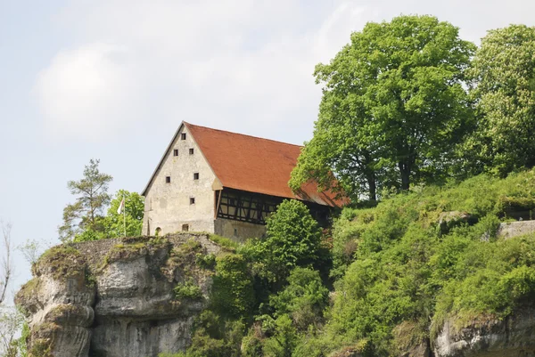 Pottenstein замок — стокове фото