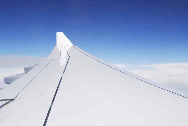 Uçak kanadı — Stok fotoğraf