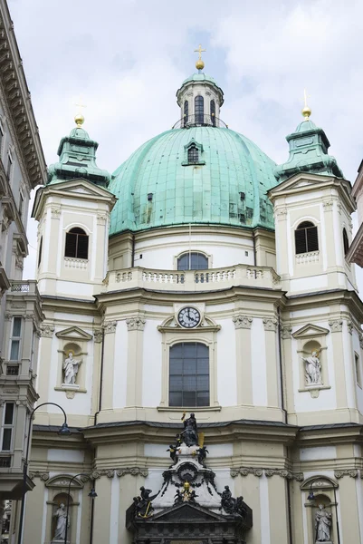 Церква Святого Петерс у Відні — стокове фото