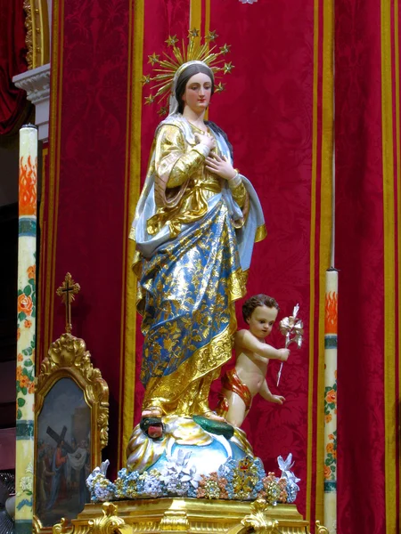 Nuestra Señora de los Lillies — Foto de Stock