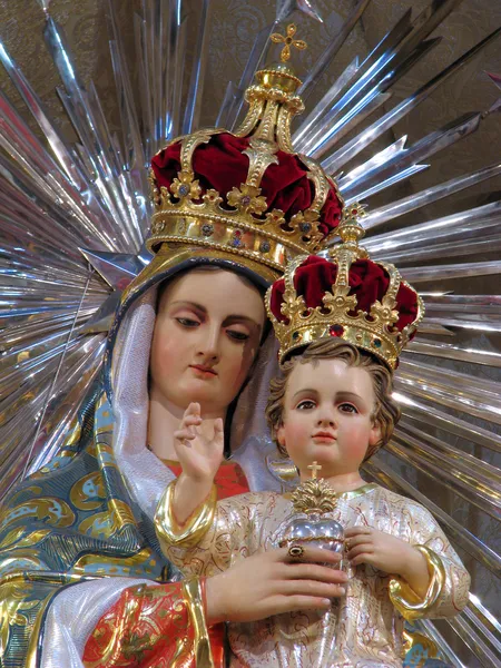 Vår Frue av Jesu Hellige Hjerte – stockfoto
