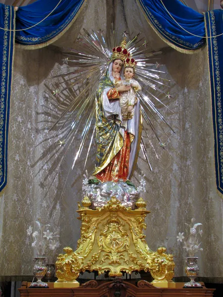 Vår Frue av Jesu Hellige Hjerte – stockfoto