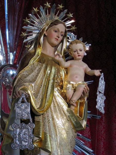 Matka Boża z Góry Karmel — Zdjęcie stockowe