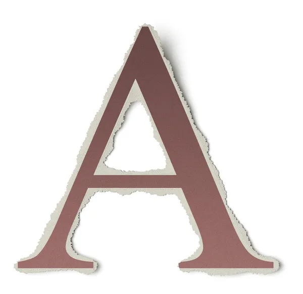Collezione di numeri e lettere, alfabeto vintage — Foto Stock