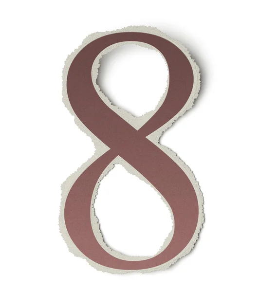 Сбор чисел и букв, винтажный алфавит — стоковое фото