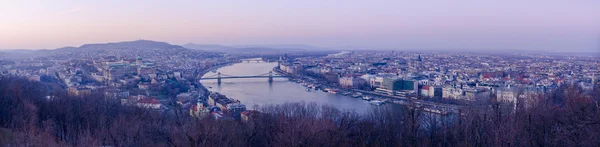 Vista panorâmica de Budapeste, Hungria — Fotografia de Stock