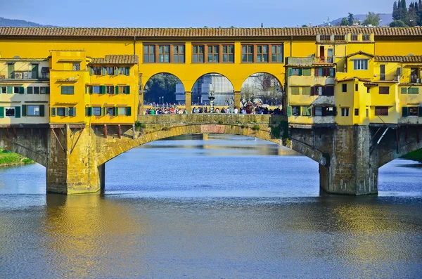 stock image Bridge Ponte Vecchio in Florence, Italy