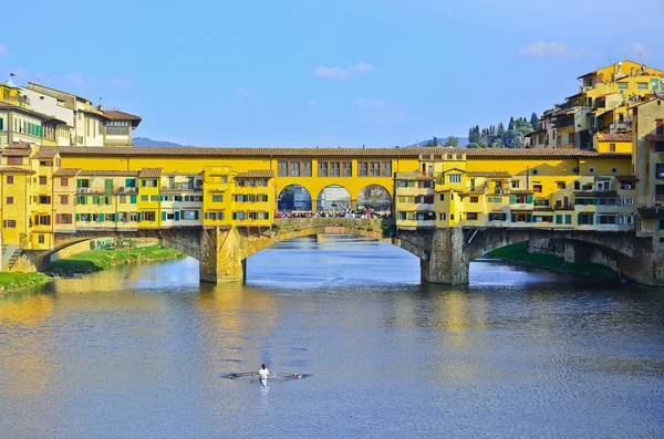 stock image Bridge Ponte Vecchio in Florence, Italy