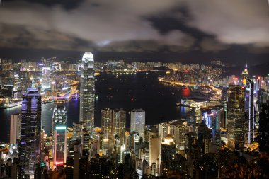 Hong Kong gece görüşü