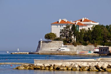 zadar duvarlar ve Sahil kenti