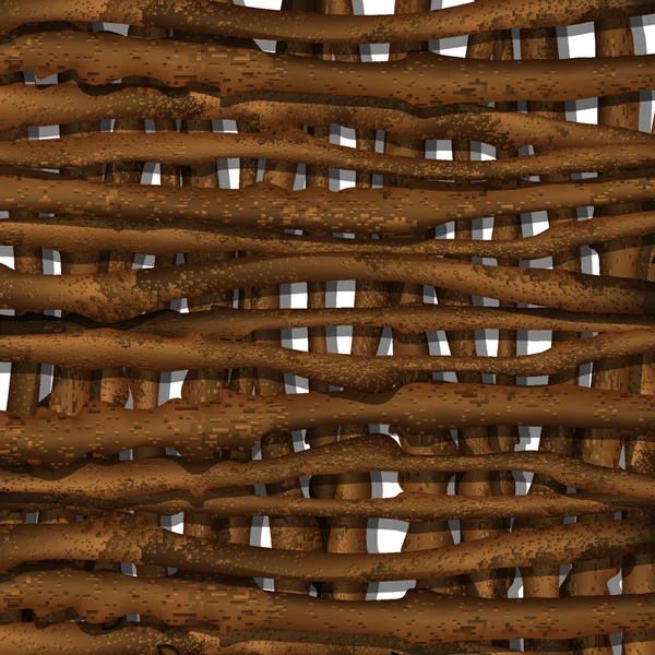 Fond de branches brunes — Image vectorielle