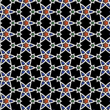 Vector Islamic pattern clipart