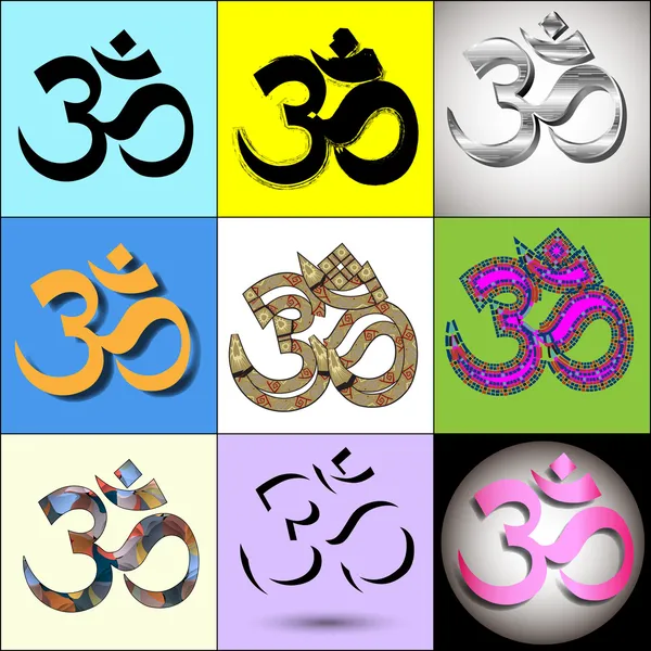 Om Aum Indian Sacred Vector & Photo (Free Trial) | Bigstock