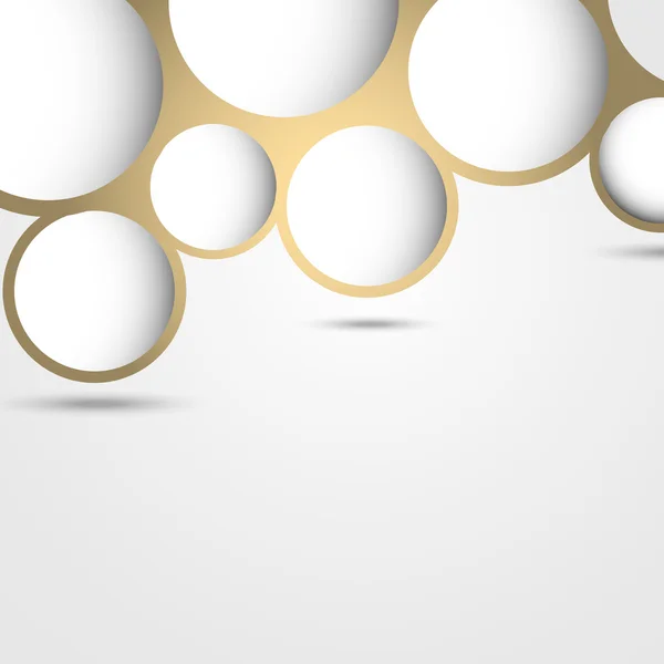 Nouveau design abstrait fond de bulle — Image vectorielle