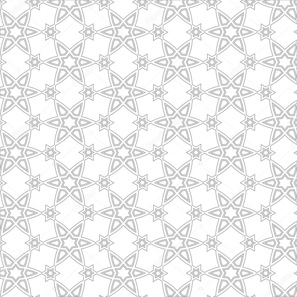 Delicate pattern in arabic style