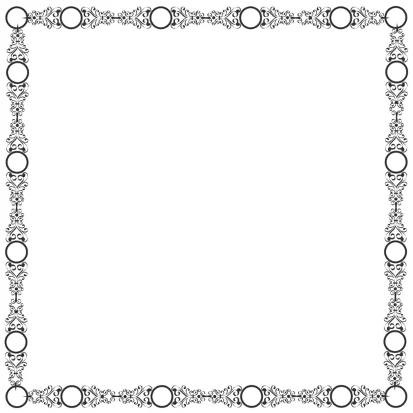 Decorative elegant frame — Stock Vector