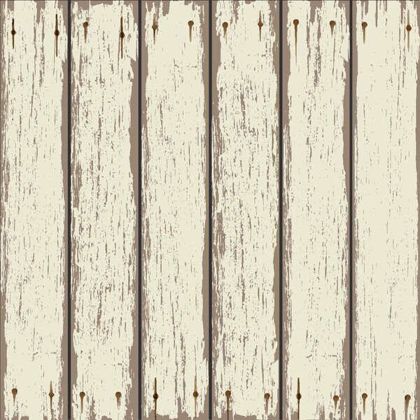 Cerca de madera vieja — Vector de stock