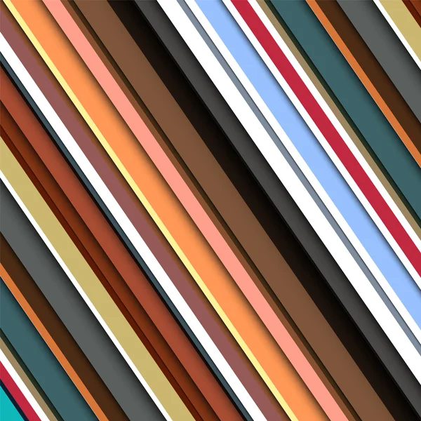 Striped pattern in retro colors — Stock Vector