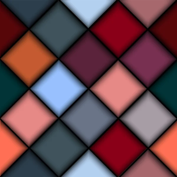 Estructura 3d de bloques de colores — Archivo Imágenes Vectoriales