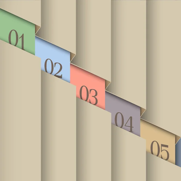 Papper tallinjen bakgrund — Stock vektor