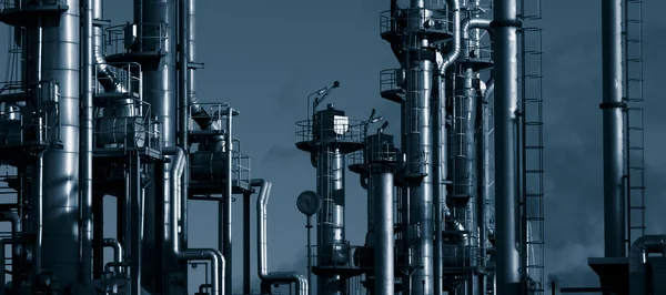Öl- und Gasanlage — Stockfoto