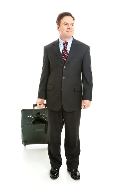 Zobrazení celého těla business Traveler Stock Fotografie
