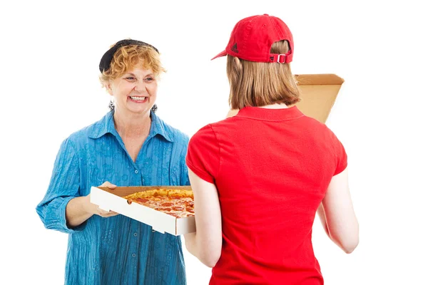 Pizza is Here — Stock Photo, Image