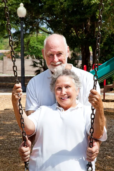 Senior Swingers — Stock fotografie