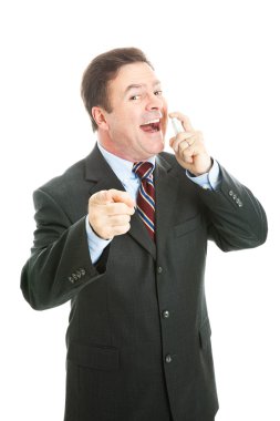 Business Man - Fresh Breath for You clipart