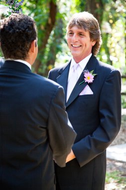Gay Marriage - Handsome Groom clipart