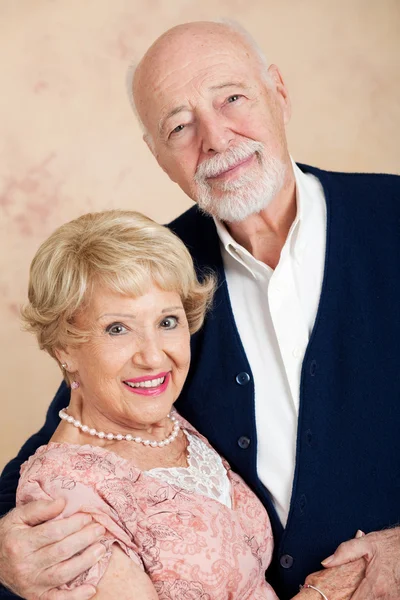Portrét krásné starší pár — Stock fotografie