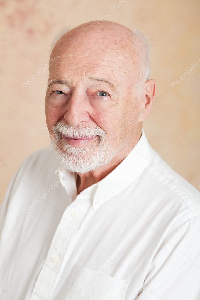 Portrait of Handsome Senior Man