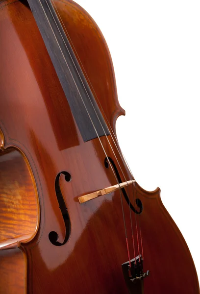 Violino isolato su sfondo bianco. con percorso di ritaglio — Foto Stock