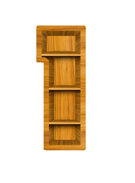 Dřevěný obrázek — Stock fotografie
