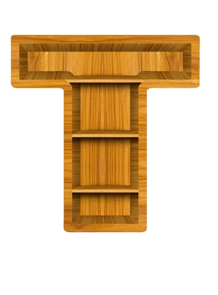 Holzfigur — Stockfoto