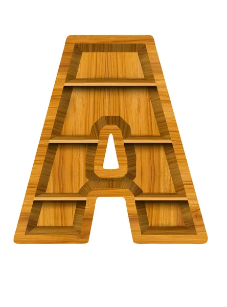 Figura de madera — Foto de Stock