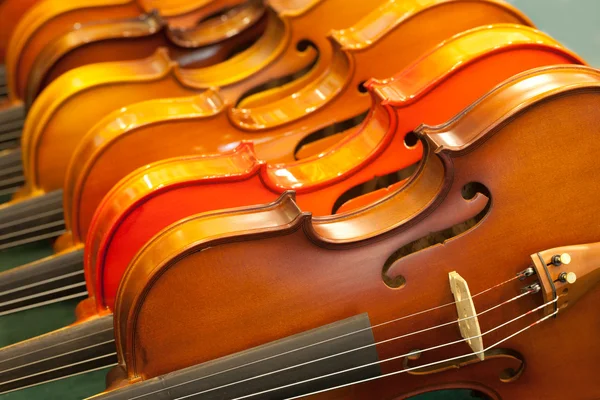 Geige aus nächster Nähe — Stockfoto