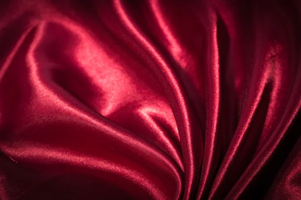 Φόντο κόκκινο κρέπα Ζορζέτ, μετάξι — Φωτογραφία Αρχείου