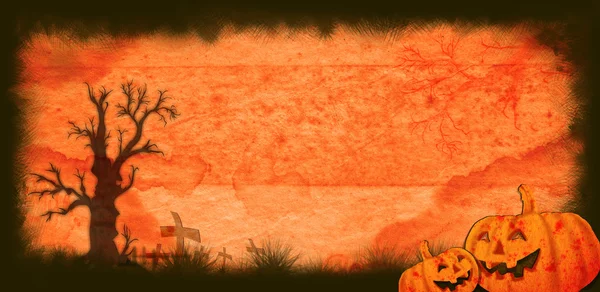 Halloween-Banner — Stockfoto