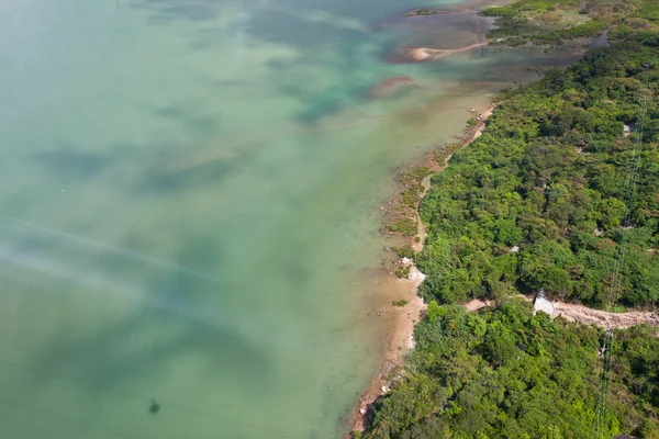 stock image Bird eye view , top view of sea