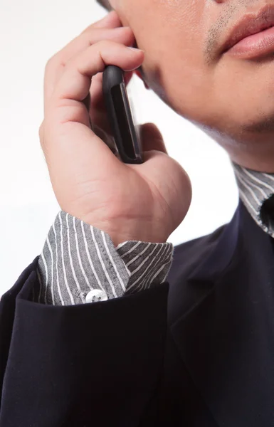Young business man use cellphone — Stock Photo, Image
