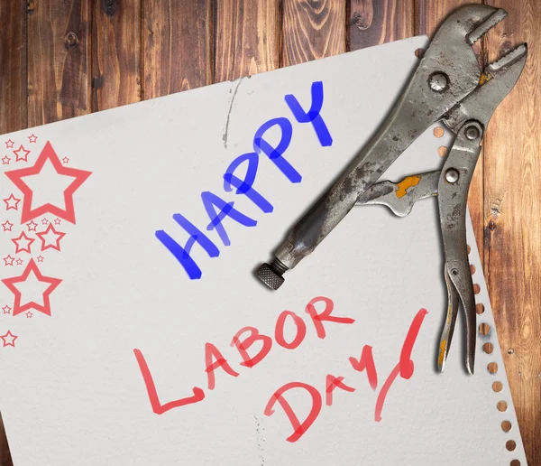 stock image Happy labor day